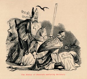 أسقف Beauvais القبض على سالزبوري ، c1860 ، c1860 بواسطة جون ليتش