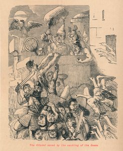 القلعة التي أنقذت بفعل الأوز 1852 بواسطة جون ليتش