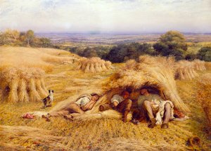 استراحة الظهر ، 1862 بواسطة جون لينيل