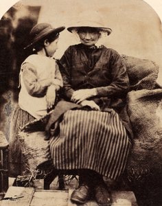 الخدم في Rhagatt ، Corwen ، شمال ويلز ، ج. 1860. بواسطة جون لويد