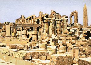 أنقاض معبد آمون الكرنك