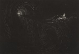 جسر الفوضى ، c.1827 (mezzotint) بواسطة جون مارتن