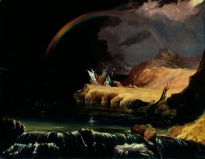 العهد ، حوالي عام 1843 (زيت على قماش) بواسطة جون مارتن