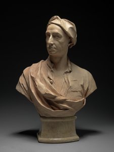 تمثال نصفي لرجل ، ربما بيتر تيليمانز (1684-1734) 1727 (الطين)