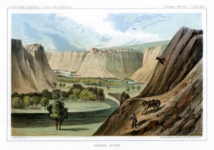 نهر مارياس ، مونتانا ، الولايات المتحدة الأمريكية ، 1856.