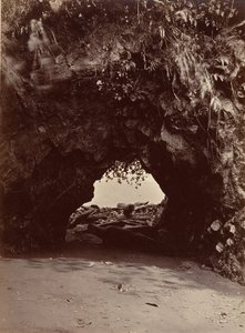 مشهد استوائي ، القوس الطبيعي ، خليج كوبيكا ، 1871. بواسطة جون موران