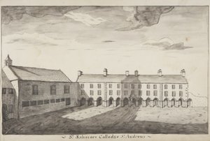 سانت أندروز ديلينايتد - St Salvators Colledge سانت أندروز (قلم وغسل على ورق)