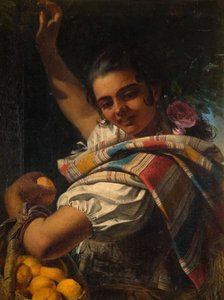 الفتاة البرتقالية 1854. بواسطة جون فيليب