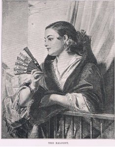 الشرفة ، من مجلة الفن 1893 ، كاسيل وشركاه بواسطة جون فيليب