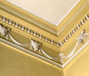 إفريز كلاسيكي جديد من غرفة الطعام ، Belle Isle ، Windermere ، 1774 بواسطة جون بلاو