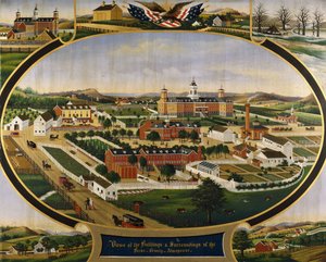 مناظر للمباني والمحيطات في مقاطعة بركس ألمشوس ، بواسطة جون راسموسن