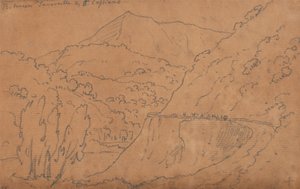 بين تافيرنيل وسان كاسكيانو بواسطة جون روبرت Cozens