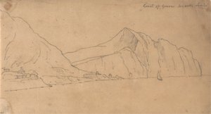 ساحل جنوة باتجاه Lerici بواسطة جون روبرت Cozens