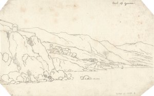 شرق جنوة بواسطة John Robert Cozens