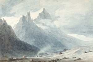 In the Canton of Unterwalden (watercolor on paper) بواسطة جون روبرت Cozens