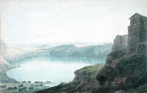 بحيرة نيمي بواسطة جون روبرت Cozens
