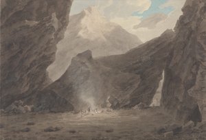 بالقرب من شيافينا في غريسون بواسطة جون روبرت Cozens