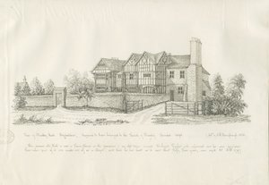 Kingswinford - Bradley Hall: الرسم بالقلم والحبر