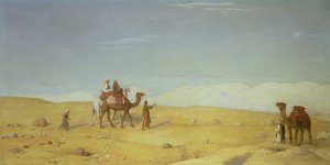 وادي موسى ، في صحراء سيناء ، 1866