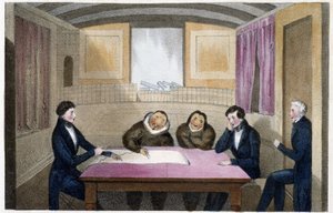 أسكيمو إيكماليك وألاجليو - رسم للكابتن روس بواسطة جون روس