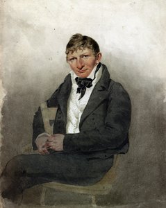 John Rubens Smith, self portrait بواسطة جون روبنز سميث