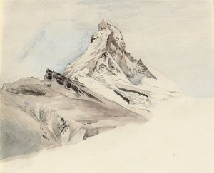 ماترهورن ، سويسرا ، من الشمال الشرقي ، 1849