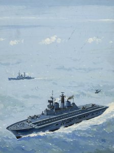 HMS Invincible (غواش على ورق)