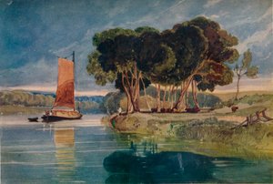 مشهد نهر ، c1800-1842 ، 1924