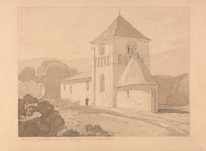 كنيسة Yainville ، بالقرب من Saint Georges de Bocherville ، نورماندي بواسطة جون سيل كوتمان