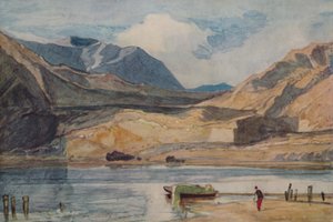 بحيرة في ويلز ، 1923 بواسطة جون سيل كوتمان