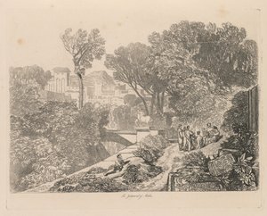 الدراسات مجانية اللوحة 6 ، حكم Midas ، 1838. بواسطة جون سيل كوتمان