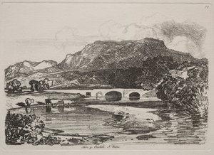 الدراسات مجانية Tan y Beolch ، شمال ويلز ، 1838. بواسطة جون سيل كوتمان