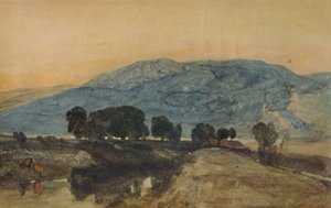 المناظر الطبيعية الصخرية ، الغروب ، 1923 بواسطة جون سيل كوتمان