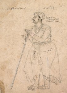 صورة لمهراجا راي سينغ من بيكانير (حكم من 1574 إلى 1612) بواسطة جون سيمور