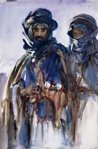 البدو ، ج 1905 (مرحاض على ورق) بواسطة جون سينغر سارجنت