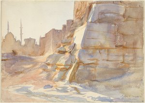 القاهرة ج. 1891. بواسطة جون سينغر سارجنت