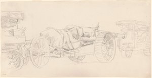 كانون مقطورات ، فرنسا ، 1918. بواسطة جون سينغر سارجنت