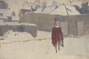Mannikin في الثلج ، c.1893-5 بواسطة جون سينغر سارجنت