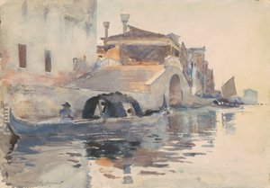 بونتي بانادا ، فوندامينتا نوفي ، البندقية ، ج. 1880. بواسطة جون سينغر سارجنت