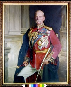 صورة للجنرال السير فريدريك مزلقة روبرتس (1832-1914) لوحة لجون سينجر سارجنت (1856-1925). 1906 معرض الصور الوطني بلندن بواسطة جون سينغر سارجنت