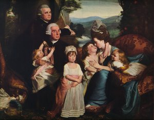 عائلة كوبلي ، 1776-1777 بواسطة جون سينجلتون كوبلي