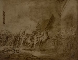 وفاة الرائد بيرسون (1757-1781) بواسطة جون سينجلتون كوبلي