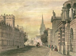 الطريق السريع ، أكسفورد ، منقوش بقلم G. Hollis ، 1835