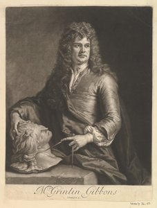 صورة لجرينلينج جيبونز ، 1690. بواسطة جون سميث 2
