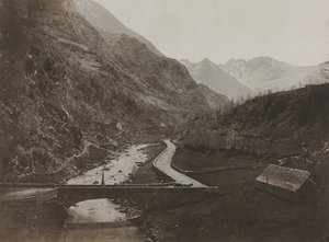 منظر على طول الطريق إلى لوز ، البرتغال ، 1852-1853. بواسطة جون ستيوارت