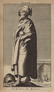 سولون ، رجل دولة أثيني ، مشرع وشاعر بواسطة جون ستورت