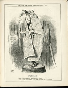 رسم توضيحي لجون تينيل (1820-1914) في بانش بواسطة جون تينيل