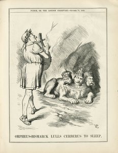 Illustration of John Tenniel (1820-1914) in Punch بواسطة جون تينيل
