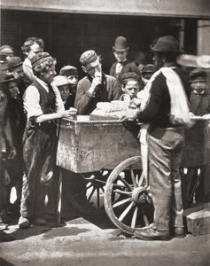 Halfpenny Ices ، من "Street Life in London" بقلم جيه طومسون وأدولف سميث بواسطة جون طومسون
