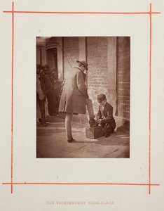 الحذاء المستقل - أسود ، 1877. بواسطة جون طومسون
